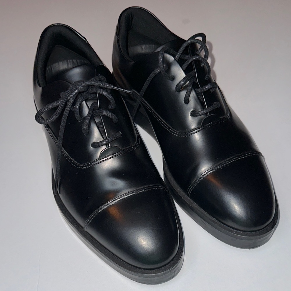 Wolf and Shepherd Closer Oxford. Black sz. 6